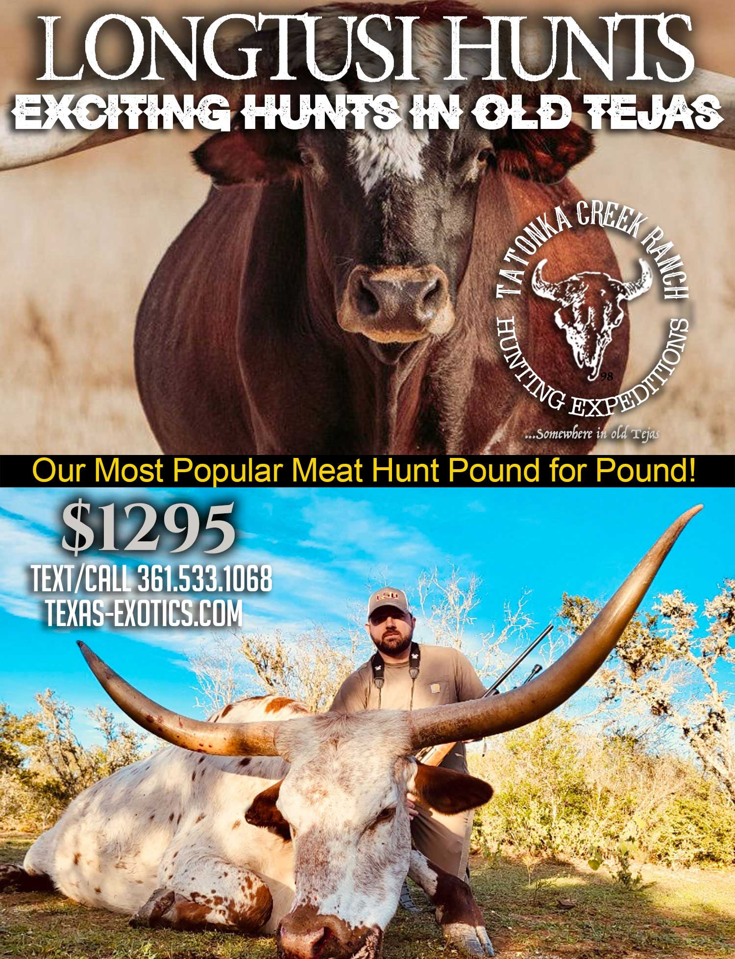 LONGTUSI HUNTS IN SOUTH TEXAS