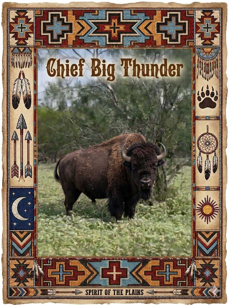 trophy bison bull hunt in sout texas