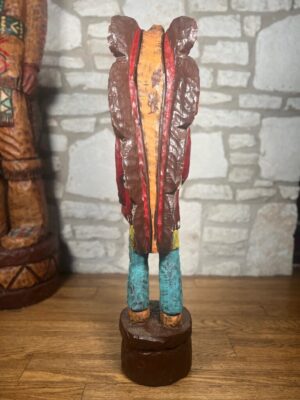 Ralph Gallagher 3 Foot Cigar Indian (Back)) Gallagher cigar indian