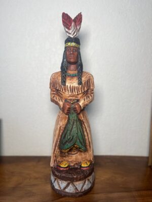 2 Foot Maiden brumfield cigar store indian