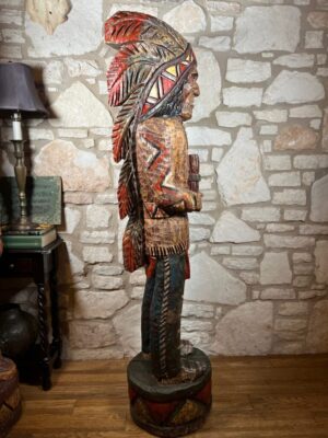 Early Ralph Gallagher Chief (Left) gallagher cigar indian