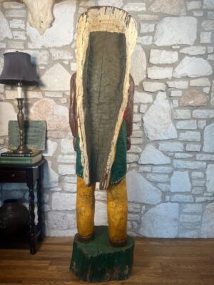 1960s Cigar Store Chief (Back) cigar store indian creepshow 2