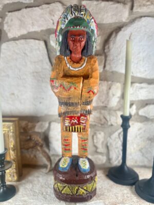 24" Gallagher Chief vintage cigar store indian