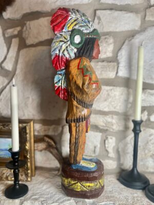 24" Gallagher Chief (Left)) ralph gallagher cigar indian